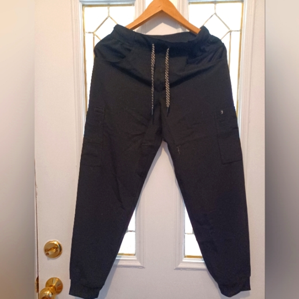Jaanuu Size XS Black Scrub Pants